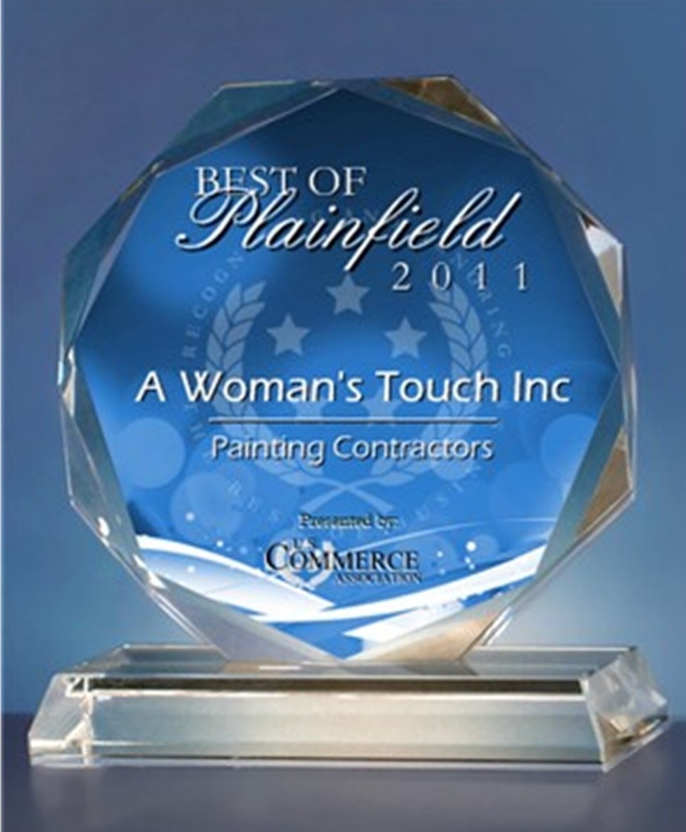 2011 Best of Business Award for A Womans Touch Painting And Decorating